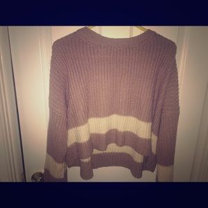 Charlotte Russe Cropped Sweater